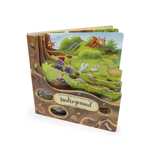 Discovering the Secret World of Nature Underground, Hardcover Book