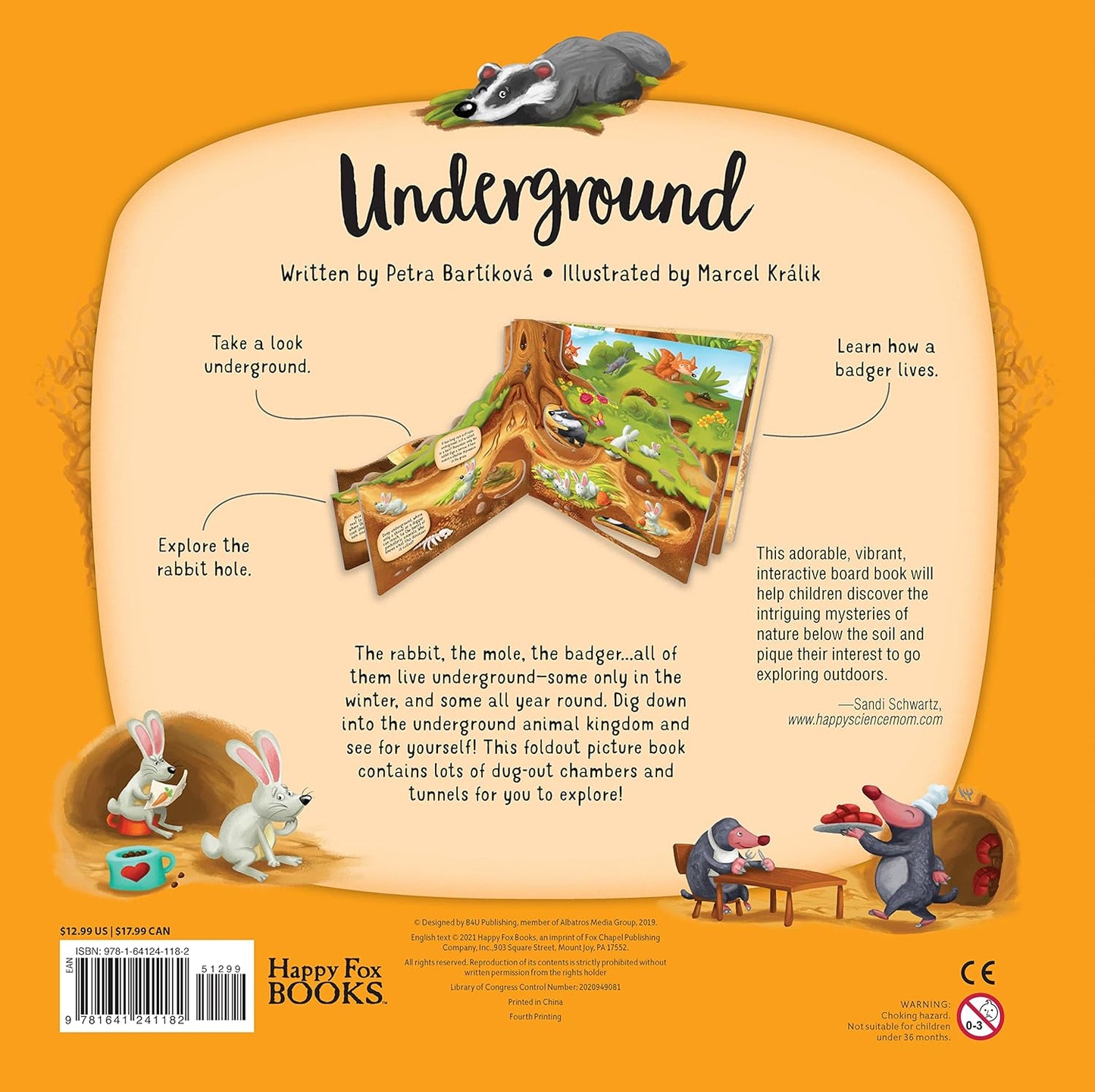 Discovering the Secret World of Nature Underground, Hardcover Book