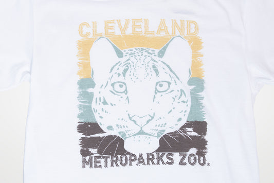 Adult Snow Leopard Tee