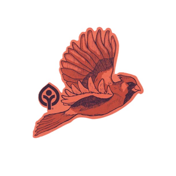 Cardinal Sticker