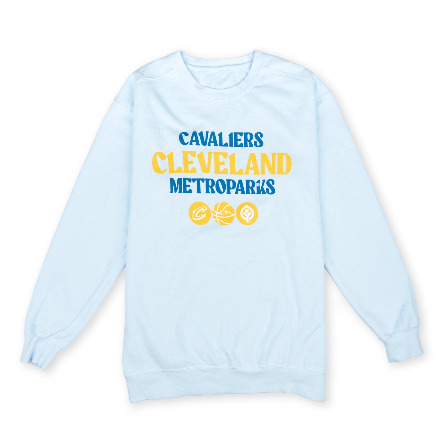 CAVS25 x Cleveland Metroparks Blue Crew Sweatshirt