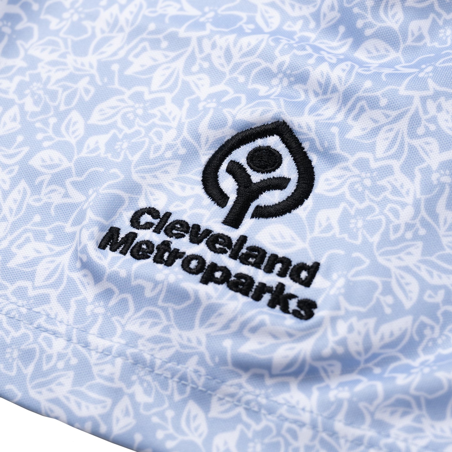 Men's Columbia Westside Country Club Polo with Cleveland Metroparks Logo