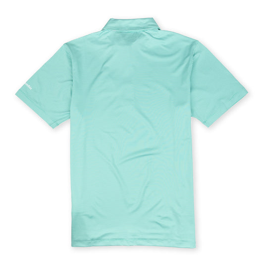 Men's Columbia Double Hit Polo with Cleveland Metroparks Logo