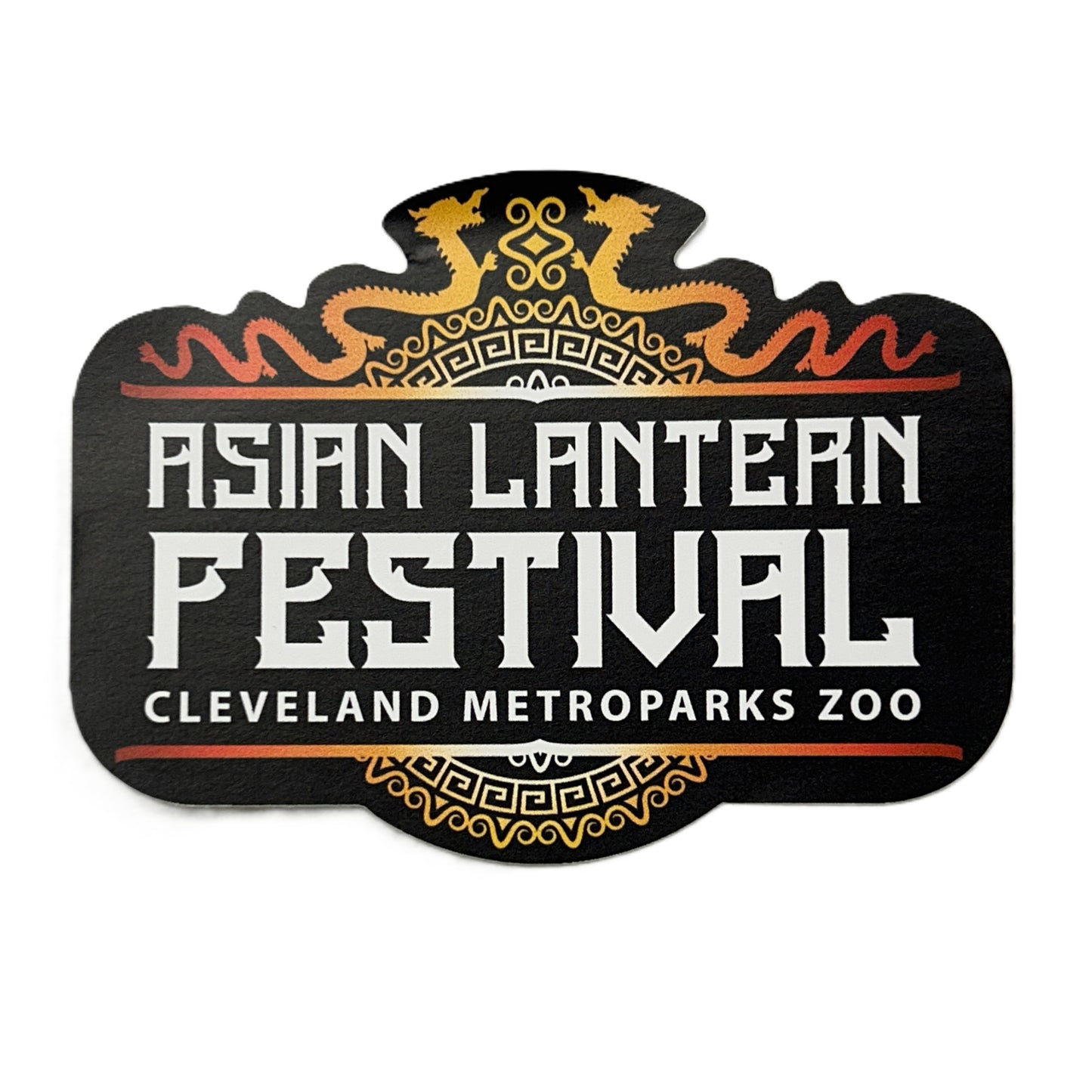 Asian Lantern Festival Sticker
