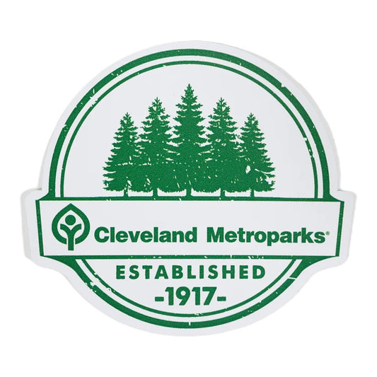 Cleveland Metroparks Established 1917 Sticker