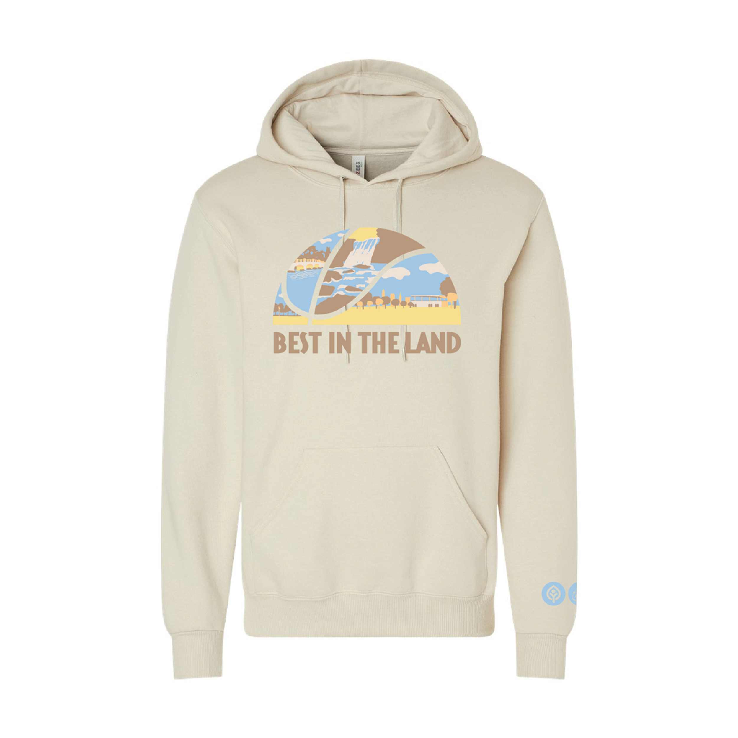 Best in the Land Basketball Landscape Hoodie, LAND25 – Cleveland