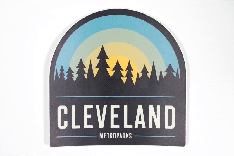 Cleveland Trees Sticker