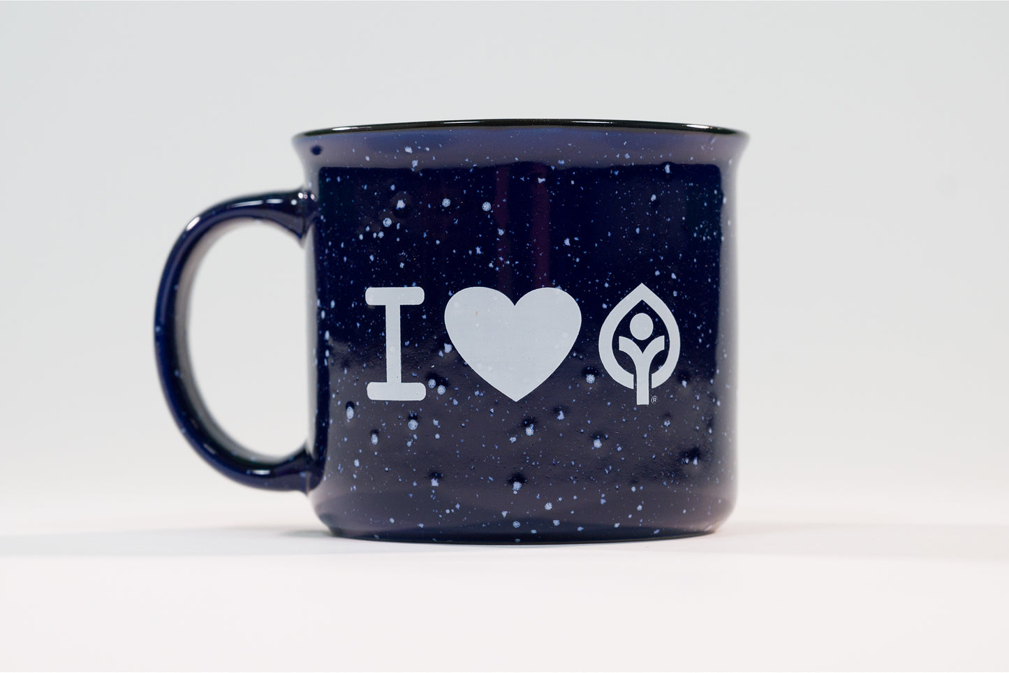 Blue I Heart Cleveland Metroparks Mug