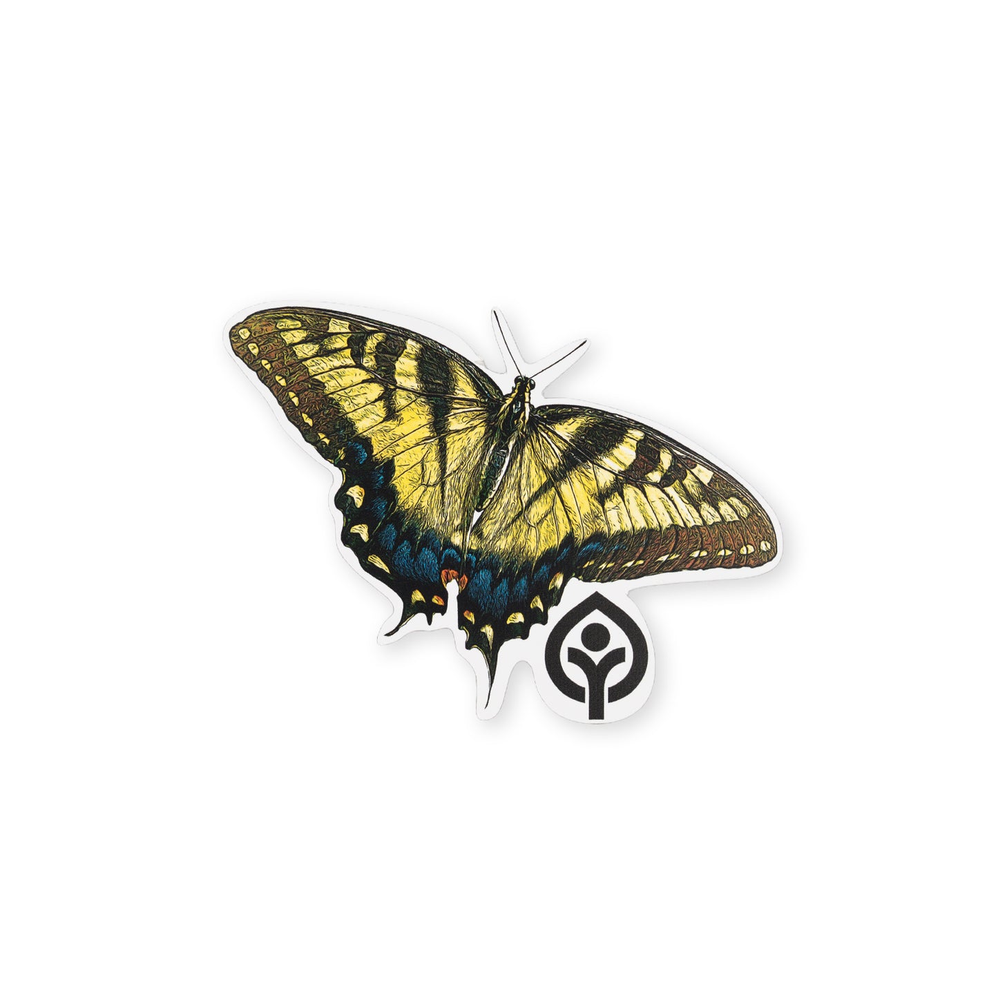 Yellow Swallowtail Sticker