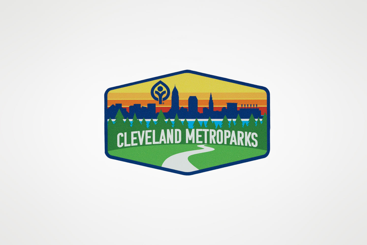 Cleveland Metroparks Skyline Sticker