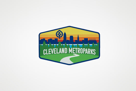 Cleveland Metroparks Skyline Sticker