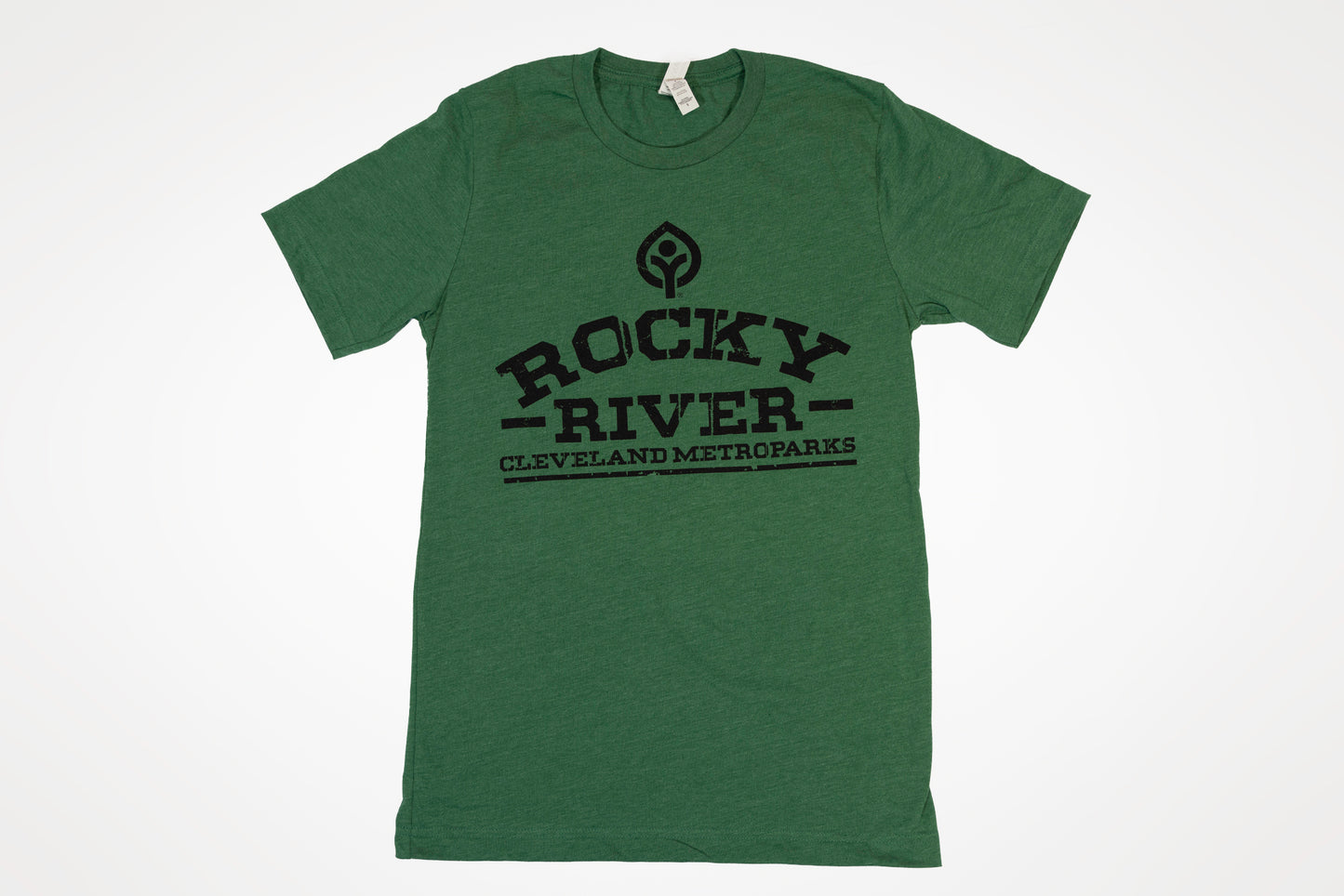 Rocky River Distressed Logo Tee