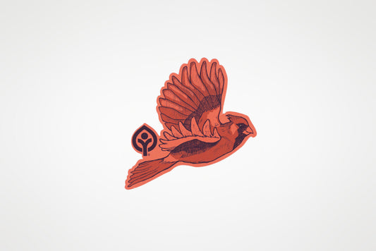 Cardinal Sticker