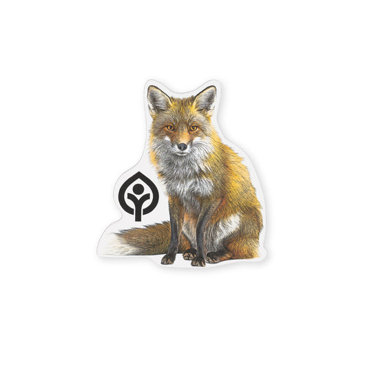 Red Fox Sticker