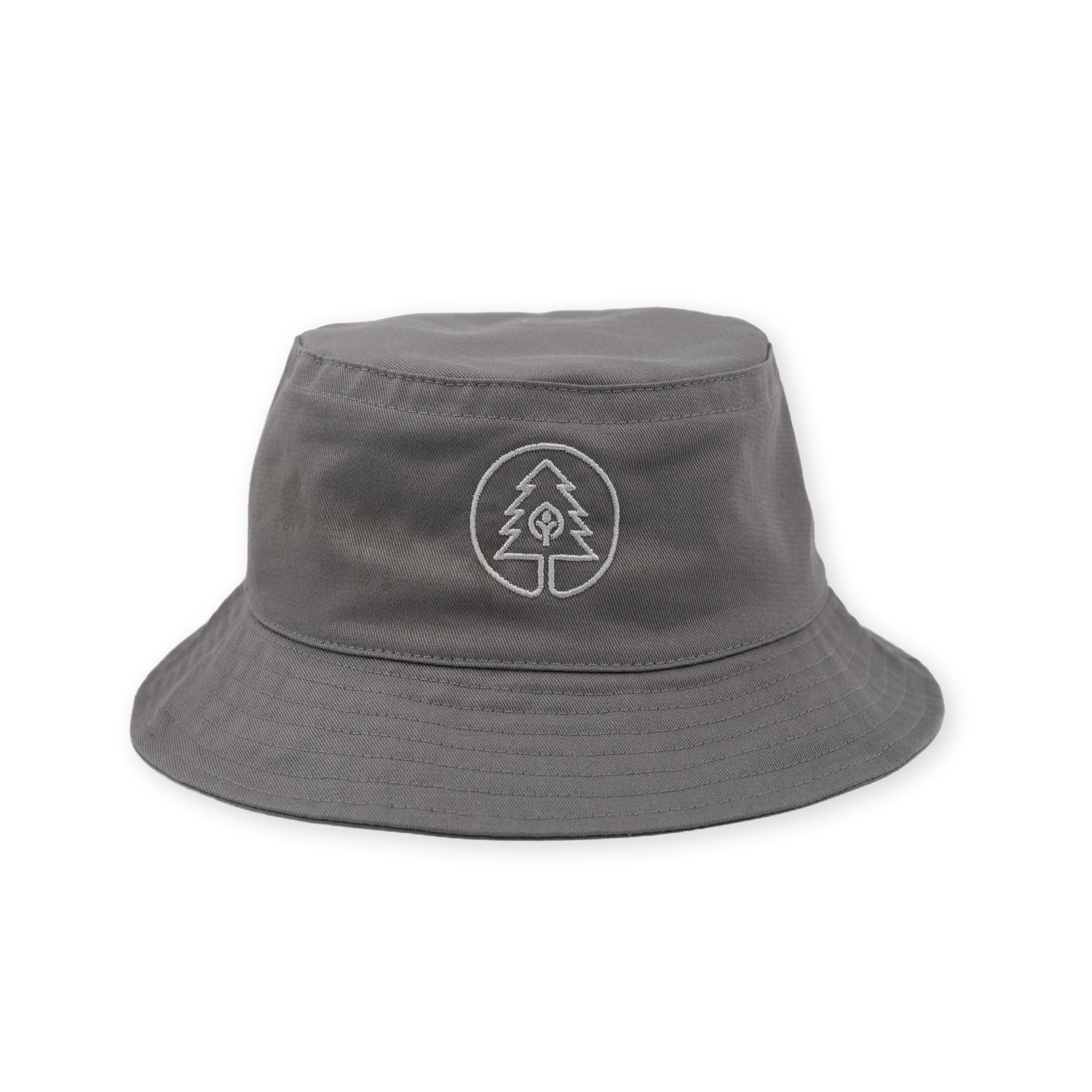Tree Trunk Hat Gray Tree Logo Bucket Hat – Cleveland Metroparks