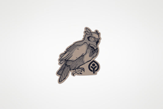 Great Horned Owl Sticker