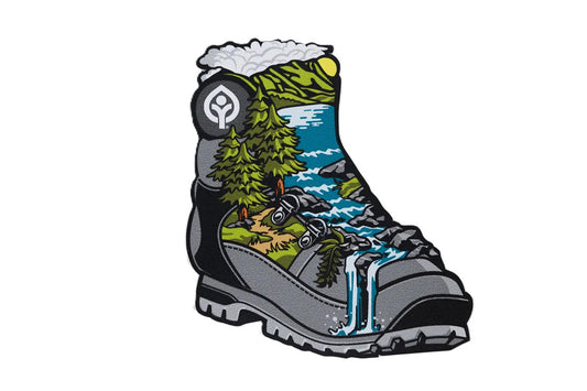 Hiking Boot Sticker