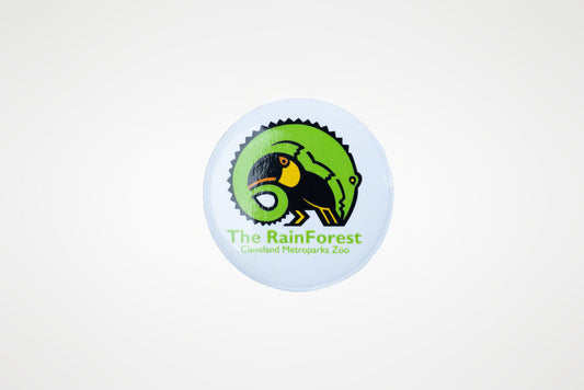 The RainForest Button Pin