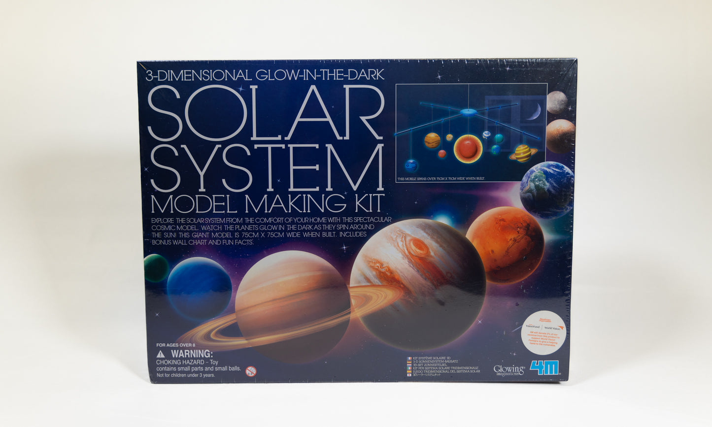 4M-Kidz Labs 3D Glow Solar Syst Model Kit