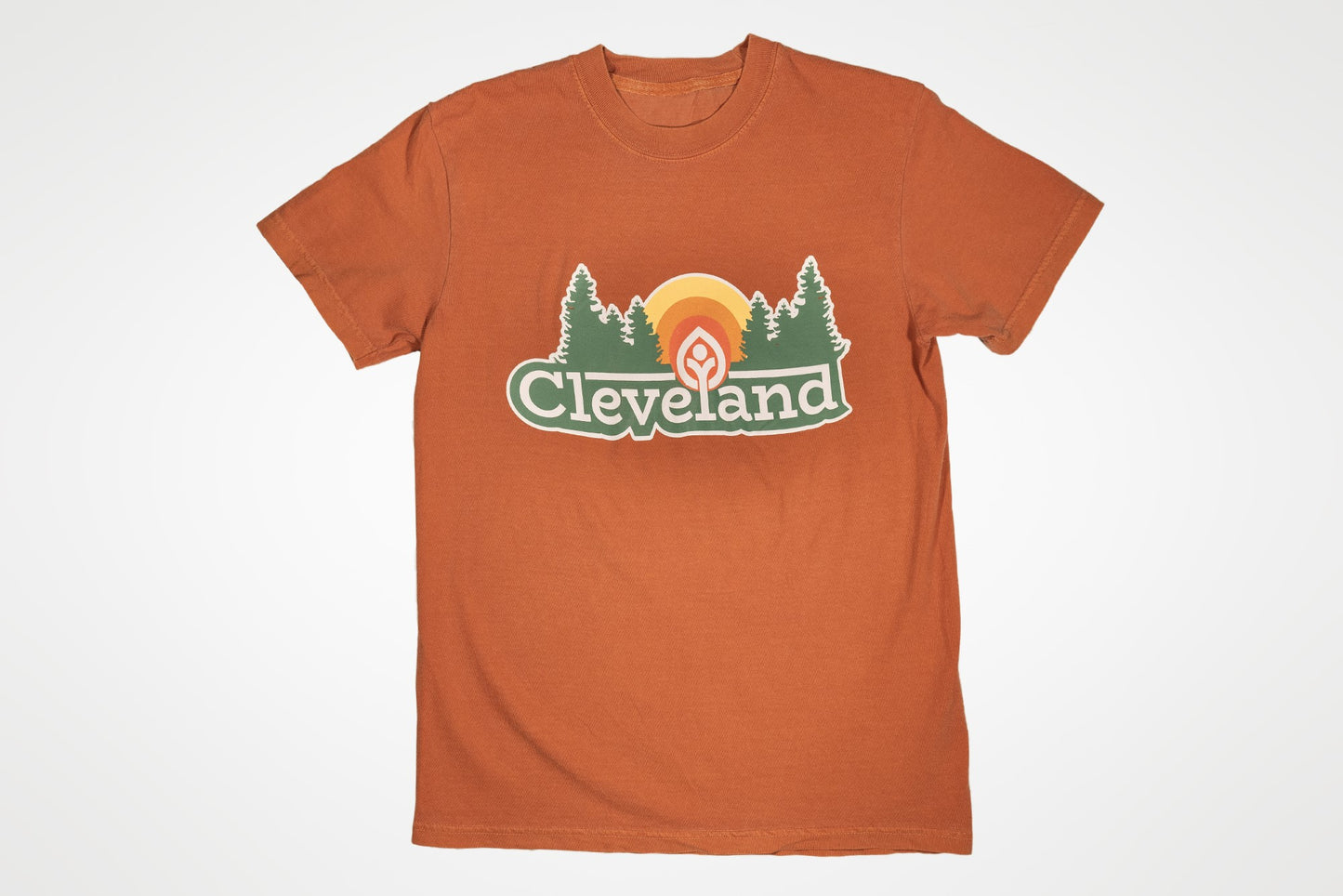 Cleveland Sunrise Heavyweight Unisex Tee