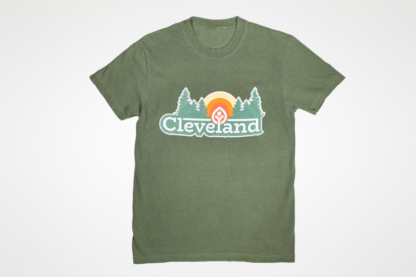 Cleveland Sunrise Heavyweight Unisex Tee