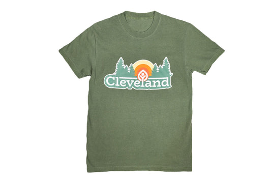 Cleveland Sunrise Heavyweight Unisex Tee