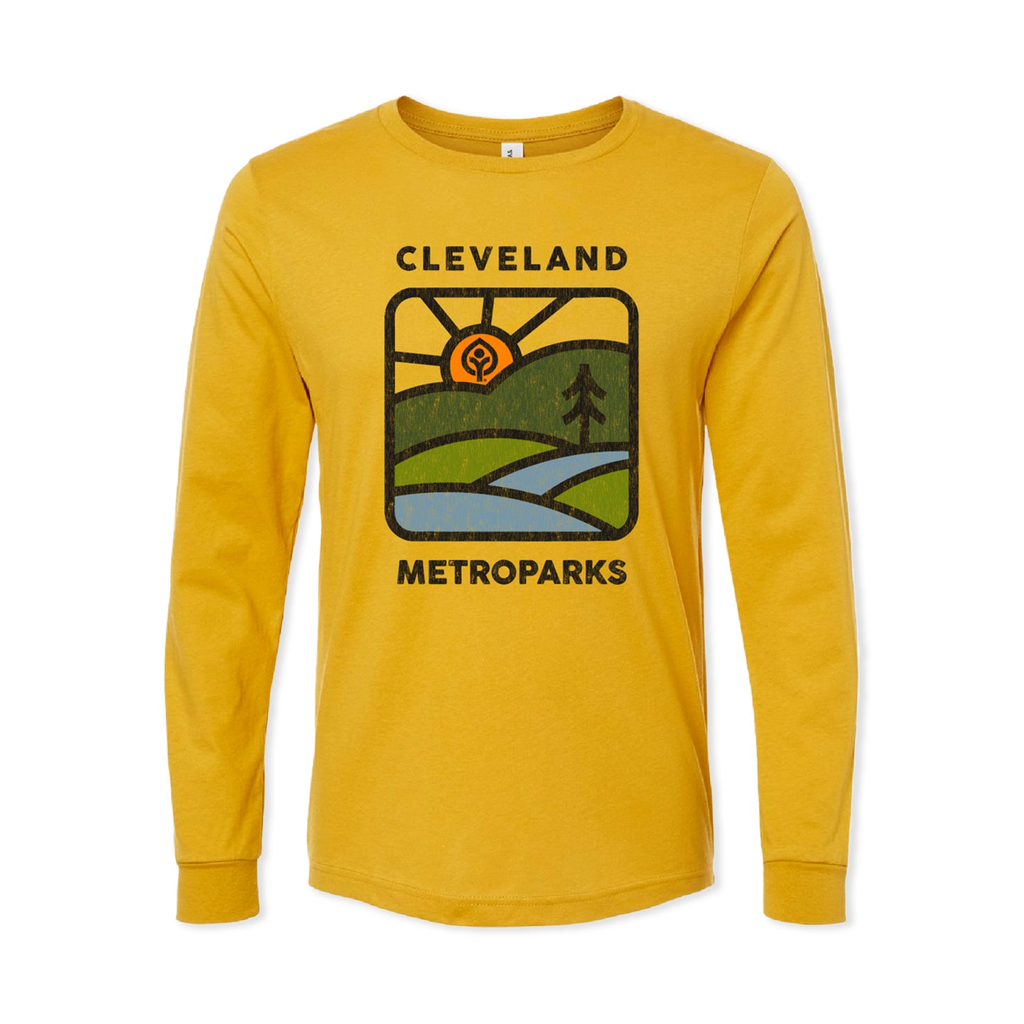 Cleveland Metroparks Long Sleeve Sunrise Tee