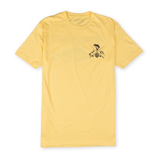 Yellow Cleveland Metroparks Fishing Tee