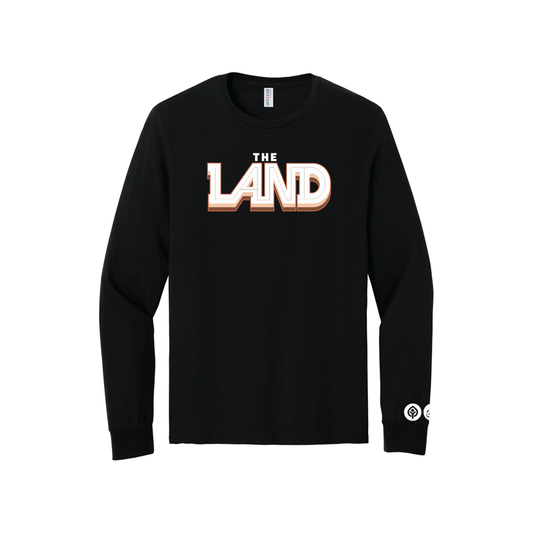 The Land Black Longsleeve Tee, LAND25