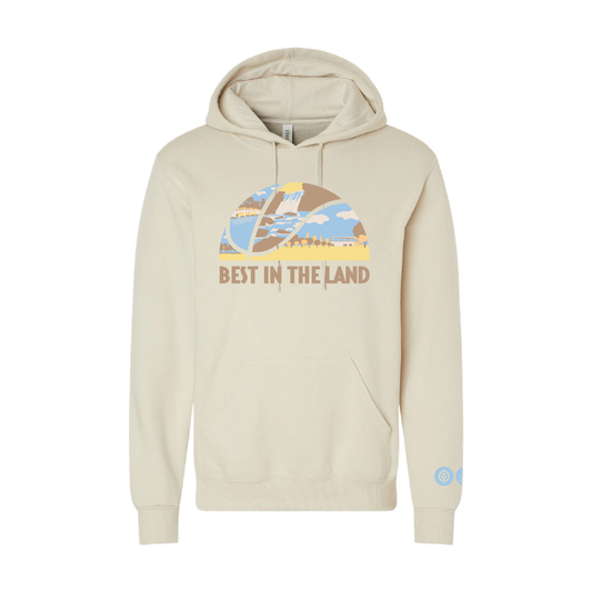 Best in the Land Basketball Landscape Hoodie, LAND25