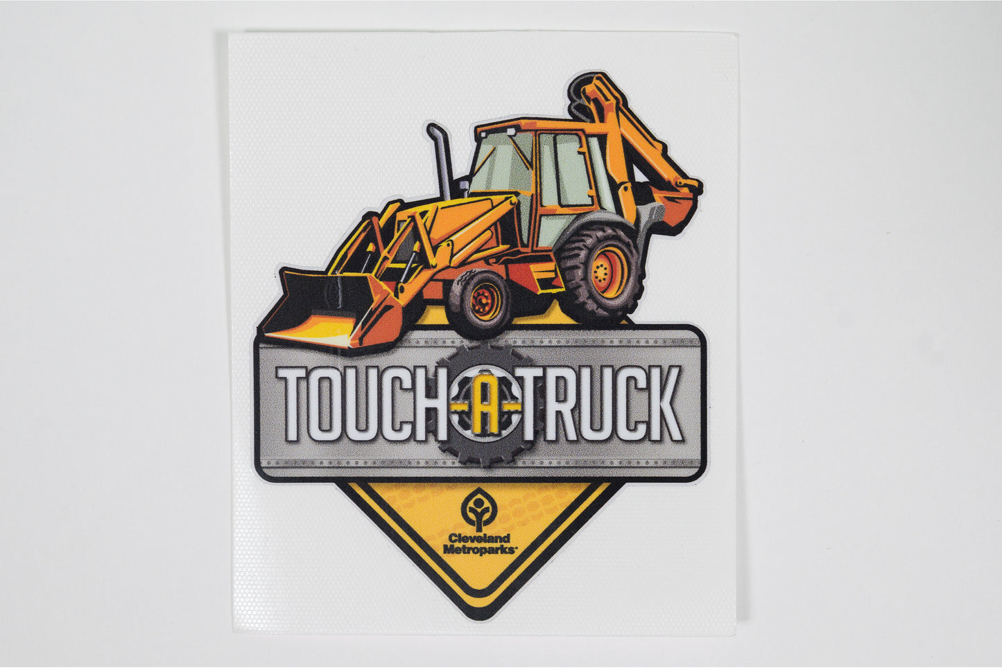 Touch A Truck Sticker