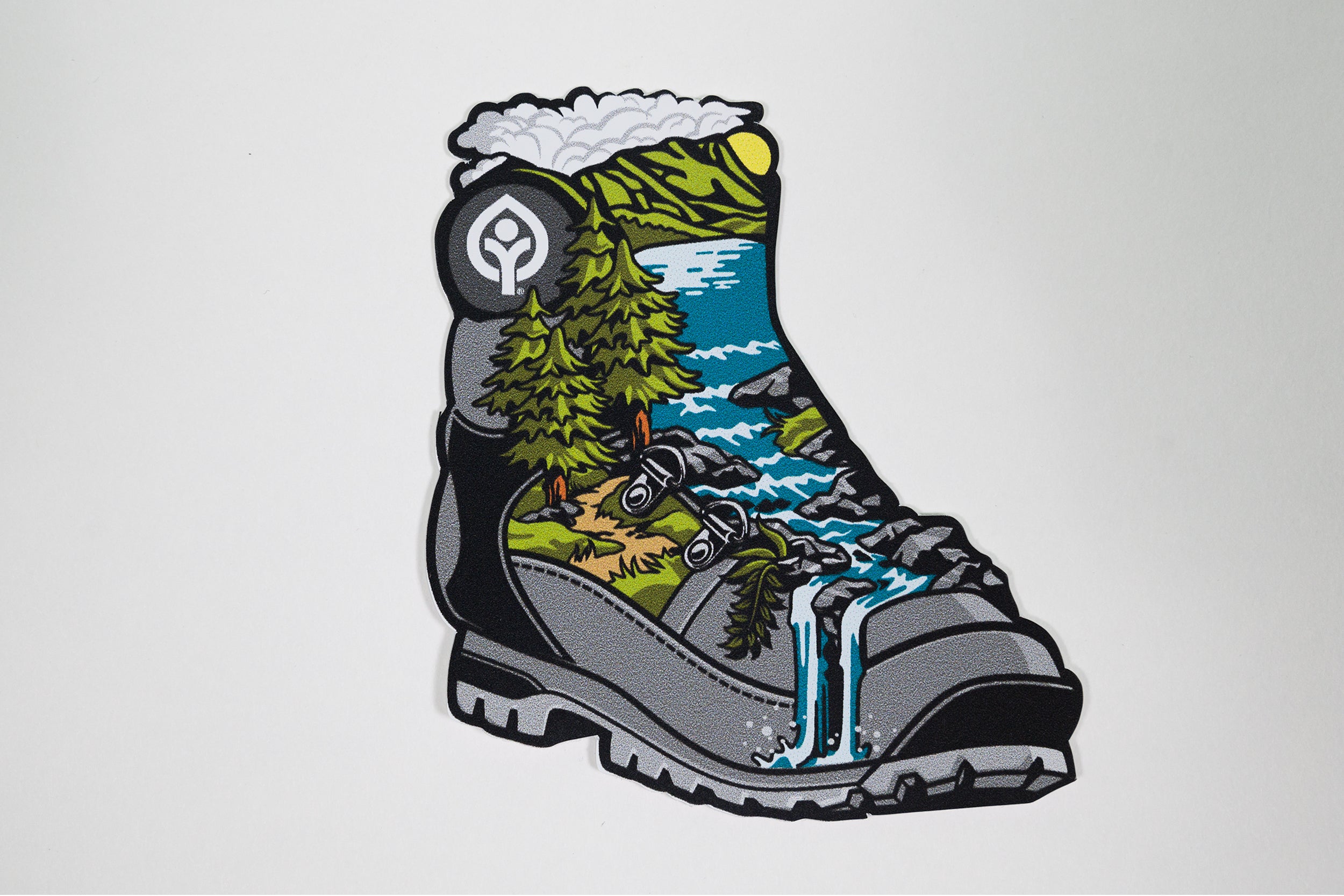 Boot Open Button Sticker Hiking Boot Sticker – Cleveland Metroparks